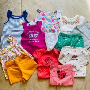 NWT Carter’s baby girl Bundle
